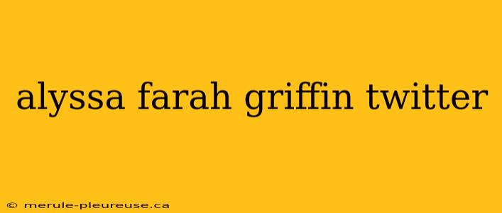 alyssa farah griffin twitter