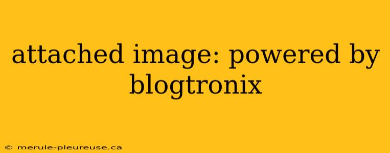 attached image: powered by blogtronix