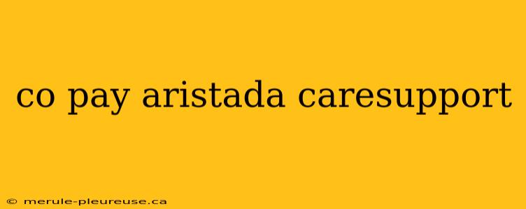 co pay aristada caresupport