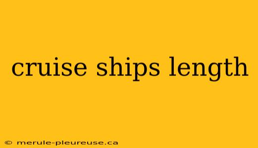 cruise ships length