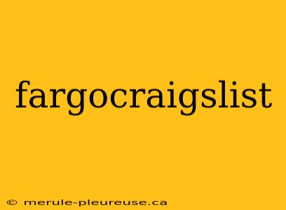 fargocraigslist