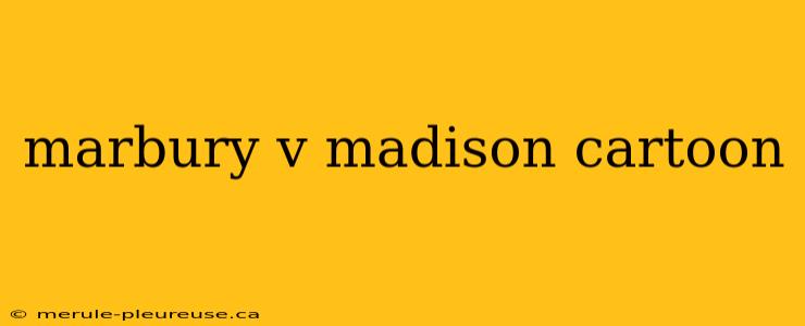 marbury v madison cartoon