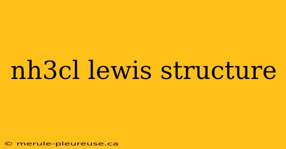 nh3cl lewis structure