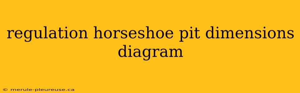 regulation horseshoe pit dimensions diagram