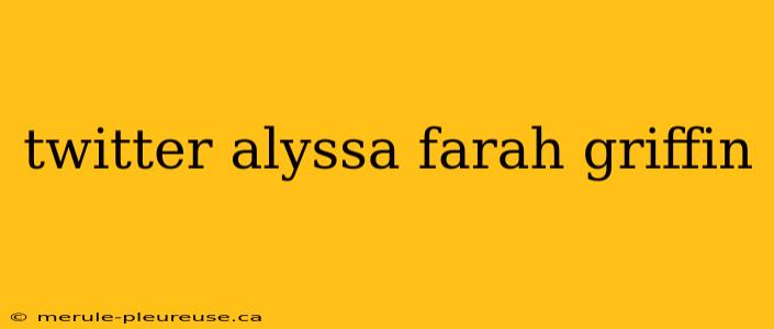 twitter alyssa farah griffin