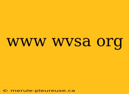 www wvsa org