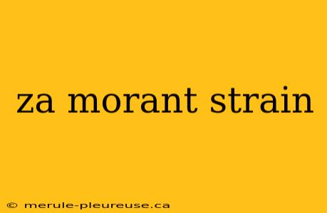 za morant strain